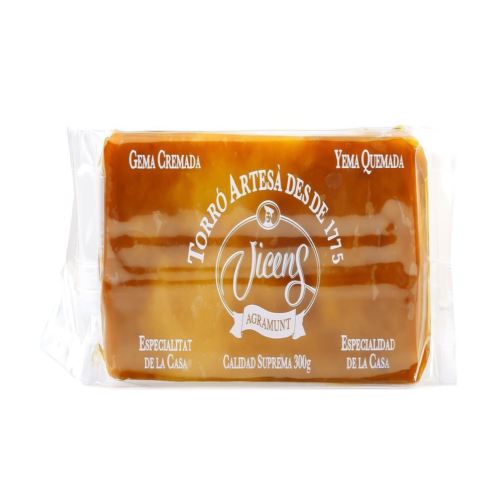 Yema Quemada (Crme Brle) Turrn by Vicens