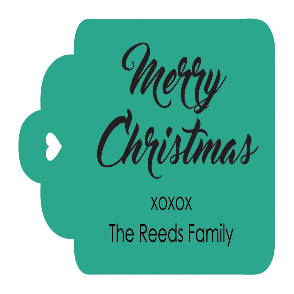 100 PCS Custom Made Hang Paper Tags Personalized Celebrating Merry Christmas Gift Tags