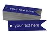 100 PCS Custom Made Your Text Here Hang Tags Personalized Wedding Favor Gift Paper Tags view 1
