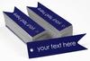 100 PCS Custom Made Your Text Here Hang Tags Personalized Wedding Favor Gift Paper Tags view 2