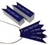 100 PCS Custom Made Your Text Here Hang Tags Personalized Wedding Favor Gift Paper Tags view 3