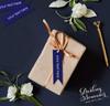 100 PCS Custom Made Your Text Here Hang Tags Personalized Wedding Favor Gift Paper Tags view 4
