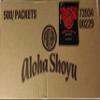 Aloha Hawaiian Shoyu Soy Sauce Box of 500 Individual Packets view 1