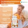 Whole Food MultiVitamin and Minerals with Probiotic Enzymes - 120 Multivitamins for Women and Men - Packed with WholeFood and Herbal Ingredients - Powerful Antioxidants for Digestive Support view 4