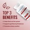 Approved Science Uritrac - UTI Support - Cranberry, D-Mannose, Lingonberry - Vegan Friendly - 60 Capsules per Bottle - Pack of 3 view 3