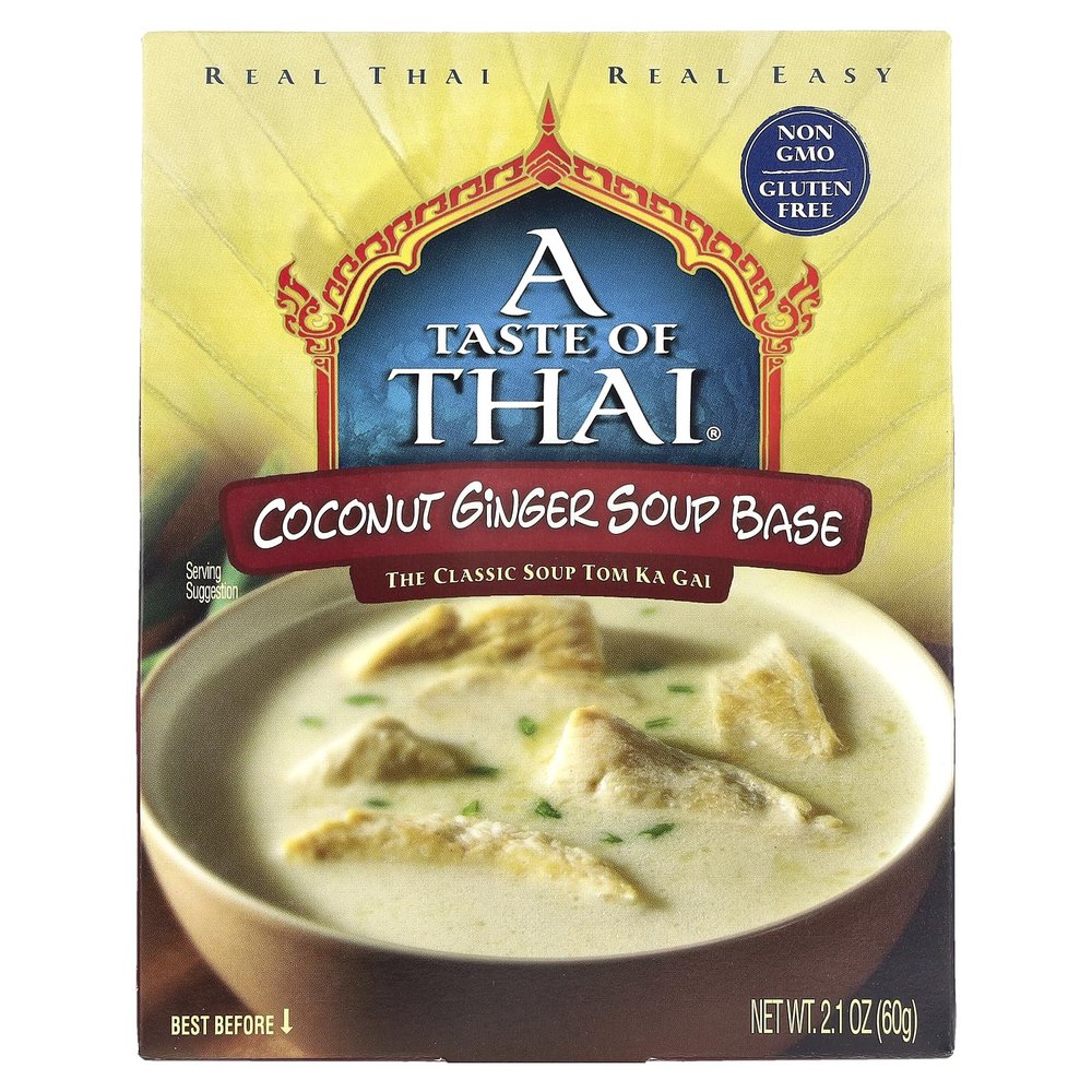 A Taste Of Thai Coconut Ginger Soup Base (6x2.1Oz )