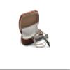 2 Packs Metal Folding Reading Glasses with Case Slim Stylish Compact Folding Reading Glasses in Hard Case view 1