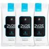 DUDE Wipes - On-The-Go Shower Wipes - 3 Pack, 24 Count - Unscented Extra-Large - Vitamin E & Aloe view 1