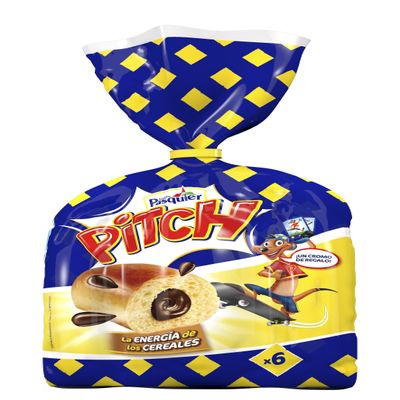 BRIOCHE PASQUIER Pitch Brioche Cocoa Filled Bag 250g