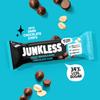 JUNKLESS Chewy Granola Bar 48 Bar Family Pack Chocolate Chip  Less Sugar, NonGMO, GlutenFree, Wholesome Snack Bars for Kids & Adults, 8 Boxes view 4