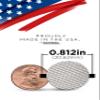 Made in the USA - 100 13/16"(.812) 304 Stainless Steel Premium Pipe Screen Filters view 2