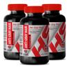 Healthy Supplements LLC Folic Acid with b12 - Anti Gray Hair Natural Formula - Skin and Nails Support (3 Bottles) view 1