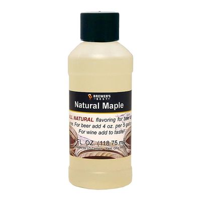 Brewer's Best Natural Beer and Wine Fruit Flavoring (Maple)