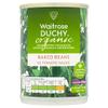 Duchy Waitrose Organic Baked Beans in Tomato Sauce 400g view 1