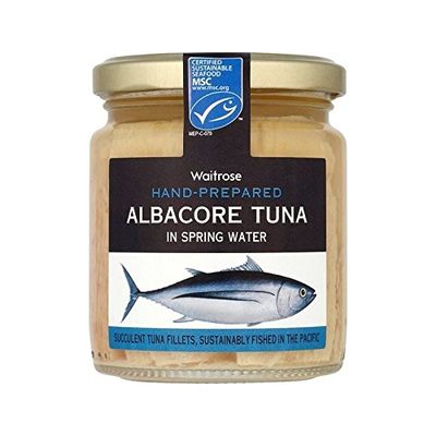 Albacore Tuna in Spring Water Waitrose 220g