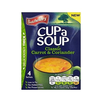 Batchelors Cup a Soup Classic Carrot & Coriander 104g