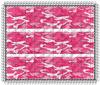 Pink Camo - Cake Side Strip - Edible Cake/Cupcake Party Topper - D528 view 1