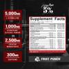 5% Nutrition Rich Piana Kill It Pre Workout Powder w/Creatine, Caffeine, Beta Alanine, Hydroprime Glycerol for Pump, Strength, Endurance | 20/40 Srvgs (40 Servings, Fruit Punch) view 2