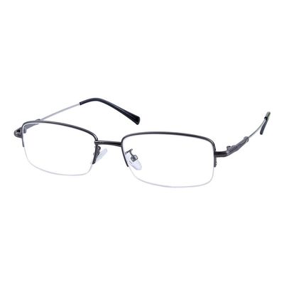 Southern Seas +4.25 Reading Glasses Non Prescription Readers Metallic Frame Half Rim Spectacles