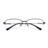 Southern Seas +4.25 Reading Glasses Non Prescription Readers Metallic Frame Half Rim Spectacles view 2
