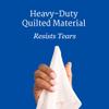 NorthShore Supreme Heavy-Duty Quilted Wipes, X-Large, 9 x 13 in., Pack of 50 view 4