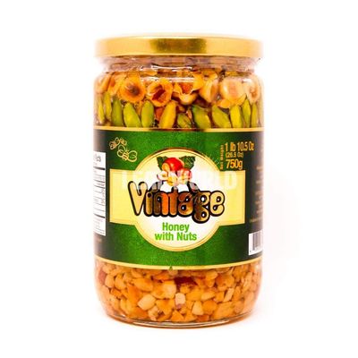 Vintage Honey With Nuts 750g