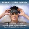 EyeEco Eyeseals 4.0 Sleep Mask  Charcoal  Moisturizing Eye Masks for Sleep, Keep Dry Air Out and Moisture in  Latex-Free Eye Mask Great for CPAP Users view 2