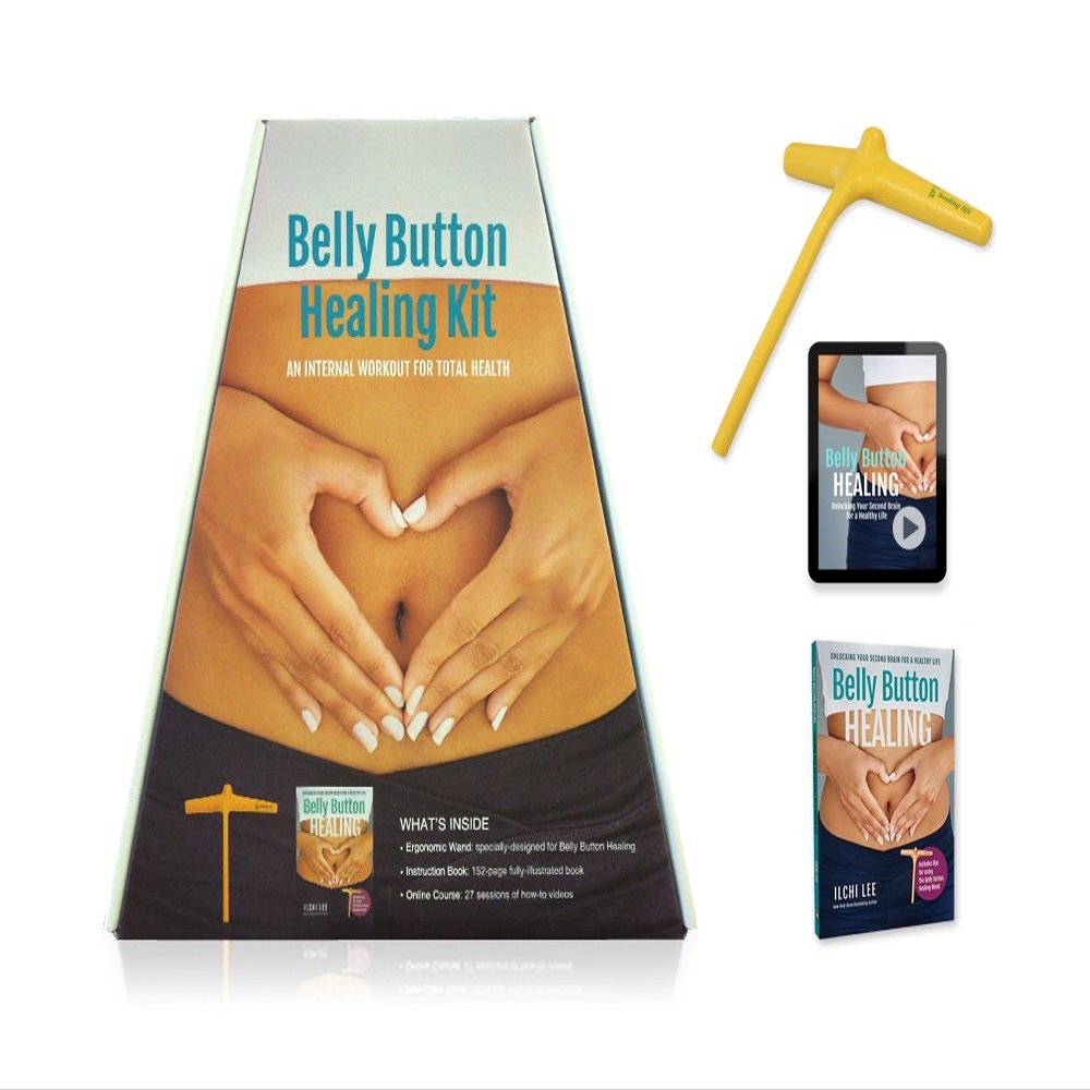 HSP Belly Button Healing Kit for Stress Relief, Pain Relief, Gut Health, and More Energy, Self-Acupressure Tool, Unlock Your Second Brain for a Healthy Life
