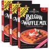 Classique Fare Belgian Waffle Mix - Makes Light and Crisp Waffles, Pancakes, Muffins and Crepes - Works with Griddle Maker - Fast and Fresh Breakfast Foods - 16 OZ Boxes (Pack of 3) view 1