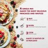 Classique Fare Belgian Waffle Mix - Makes Light and Crisp Waffles, Pancakes, Muffins and Crepes - Works with Griddle Maker - Fast and Fresh Breakfast Foods - 16 OZ Boxes (Pack of 3) view 4
