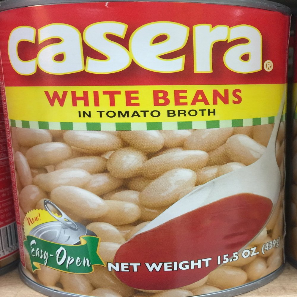Casera habichuelas blancas 15.5 onz can (6 pack)