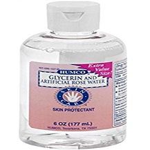 Humco glycerin and artificial rosewater - 6 Oz (4 Pack)