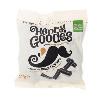 Candyland Henry Goodes Soft Liquorice (200g x 2)