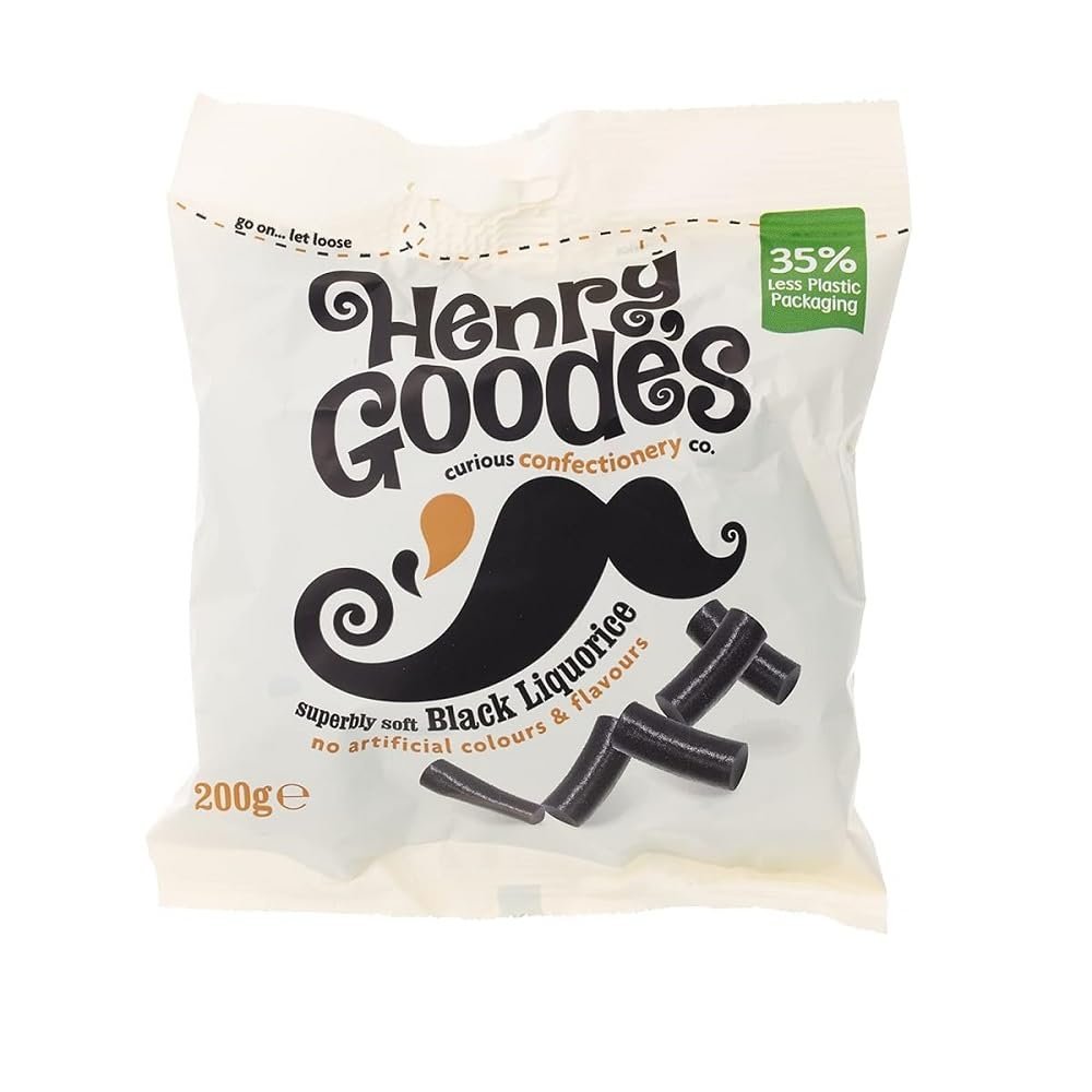 Candyland Henry Goodes Soft Liquorice (200g x 2)
