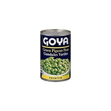 Goya Green Pigeon Peas - 6/15 oz. cans (pack of 2)