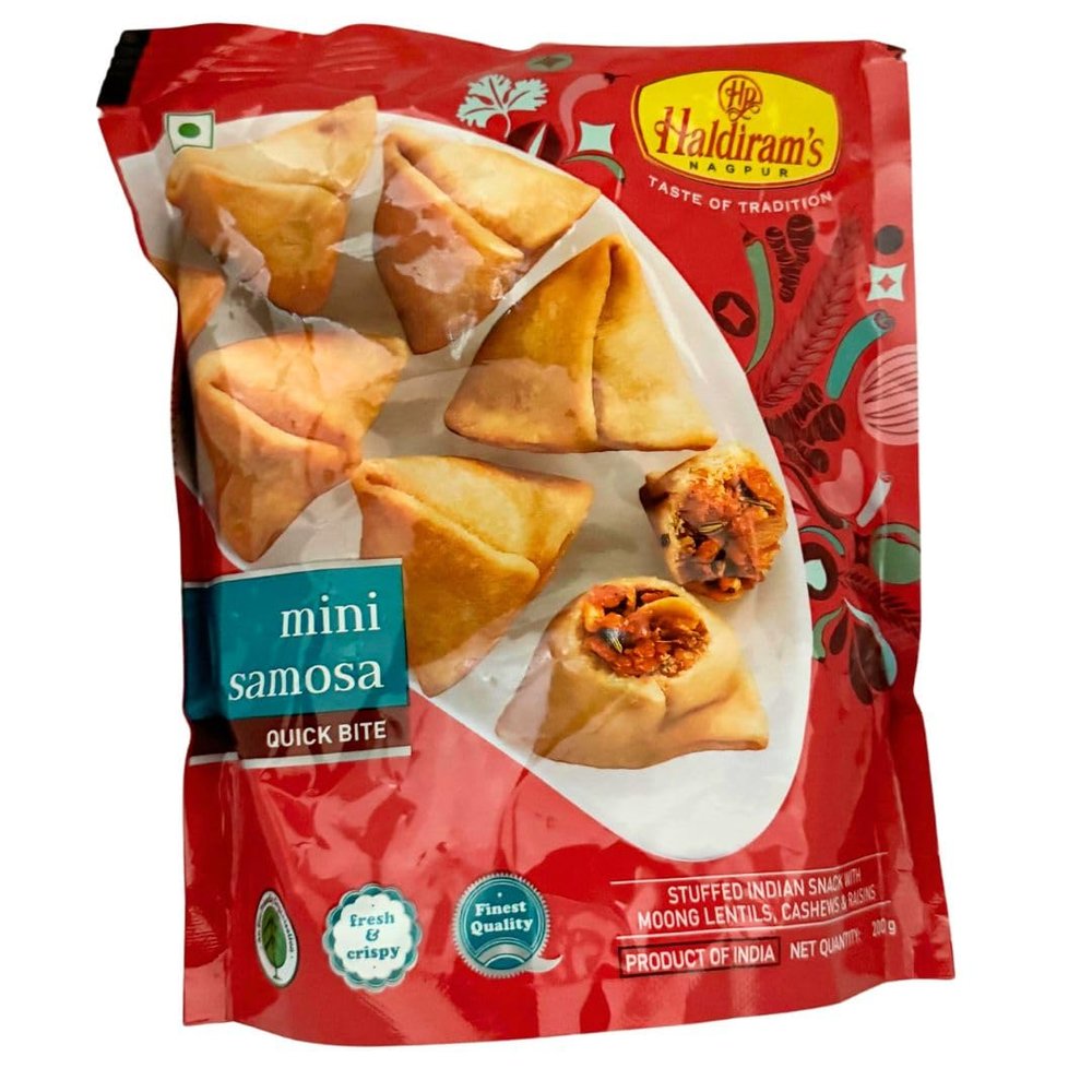 Haldiram's Samosa - 200g- (pack of 4)