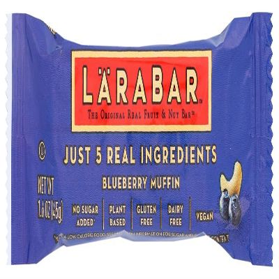 LaraBar - Blueberry Muffin - Case of 16 - 1.6 oz