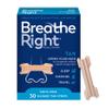 Breathe Right Original Nasal Strips | Tan Nasal Strips | Sm/Med | Help Stop Snoring | Drug-Free Snoring Solution & Instant Nasal Congestion Relief Caused By Colds & Allergies 30ct (packaging may vary) view 1