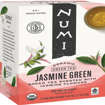 Jasmine Green Tea Numi Teas 18 Bag