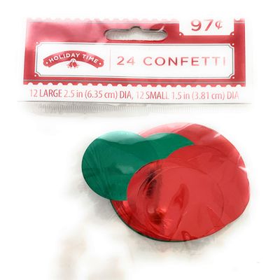 24 Confetti Holiday time