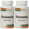AEE Niacinamide 500mg Solaray 100 VegCaps view 1