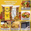 Rani Far Far/Fryums (Wheat & Tapioca Pellet) Round/Pipe Shape 7oz (200g) ~ Vegan, Kosher, Uncooked, Used to Make Papad, Bhungra/Chip Snack view 4