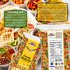 Rani Far Far/Fryums (Wheat & Tapioca Pellet) Bhindi Shape 7oz (200g) ~ Vegan, Kosher, Uncooked, Used to Make Papad, Bhungra/Chip Snack view 2