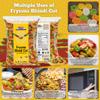 Rani Far Far/Fryums (Wheat & Tapioca Pellet) Bhindi Shape 7oz (200g) ~ Vegan, Kosher, Uncooked, Used to Make Papad, Bhungra/Chip Snack view 4