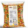 Rani Far Far / Fryums (Wheat & Tapioca Pellet) Bhindi Shape 14oz (400g) ~ Vegan, Kosher, Uncooked, Used to Make Papad, Bhungra / Chip Snack view 2