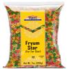 Rani Far Far/Fryums (Wheat & Tapioca Pellet) Star Shape 7oz (200g) ~ Vegan, Kosher, Uncooked, Used to Make Papad, Bhungra/Chip Snack view 1
