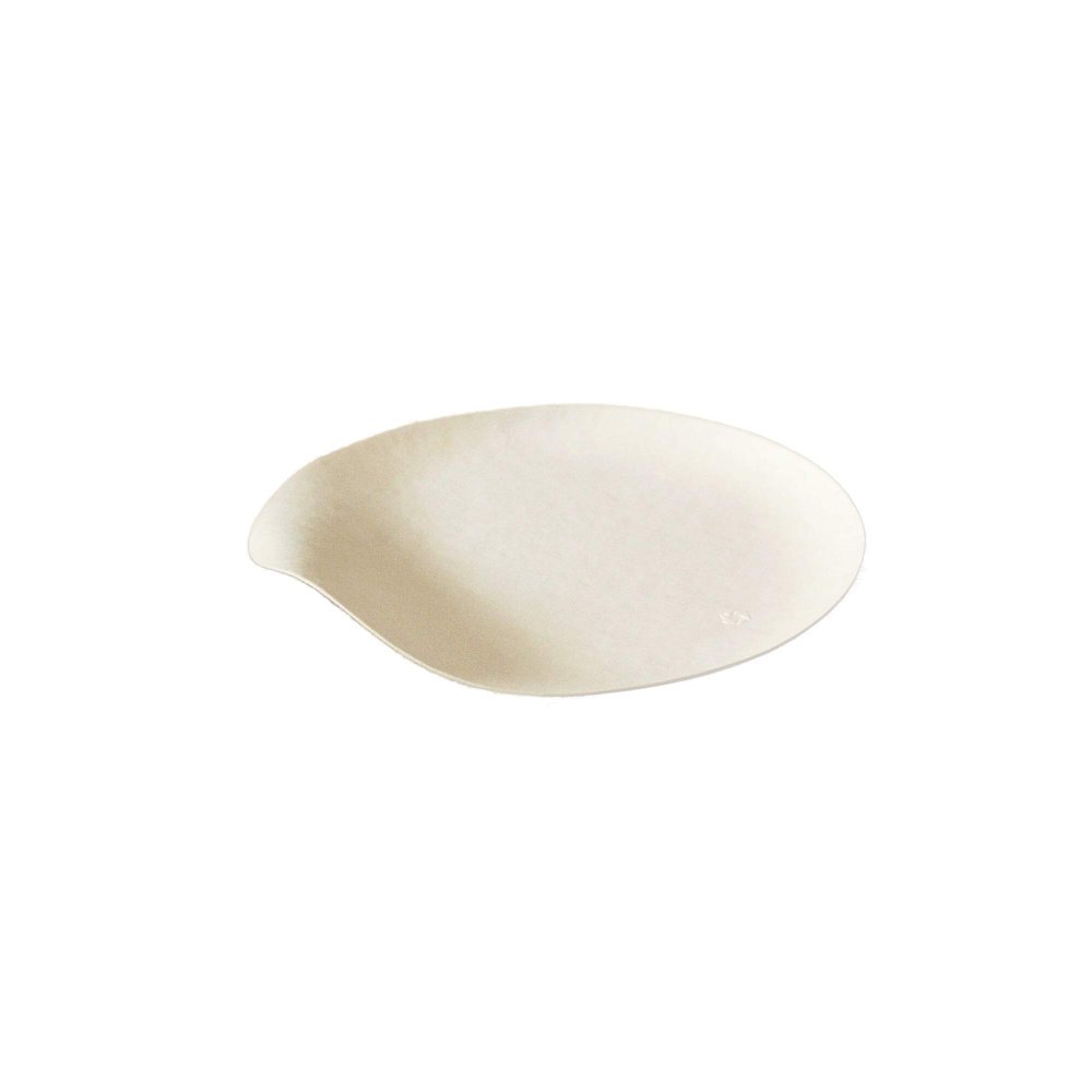 WASARA DM-005R Medium Plate, White, 6.5 inches (16.5 cm), 6 Pieces