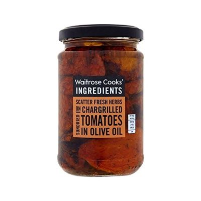 Cooks' Ingredients Roast Sun-Dried Tomatoes in Oil Waitrose 280g
