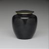 Brass Cremation Urn - Black - Adult Wholesale Case of 4 For Resale view 1