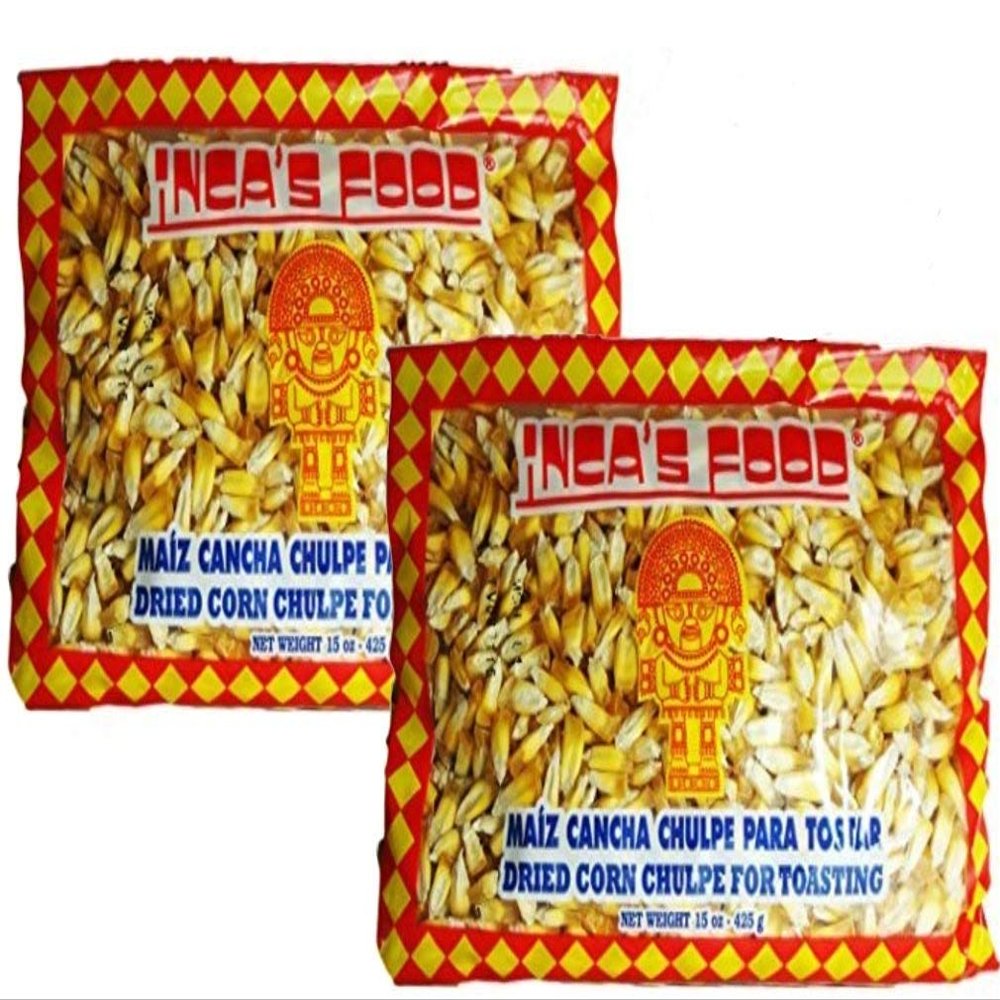 Inca's Food Maiz Cancha Chulpe 15 Oz (2-pack)